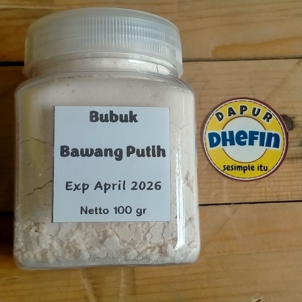 

Bawang Putih Bubuk 100gr dalam kemasan botol / Garlic Powder