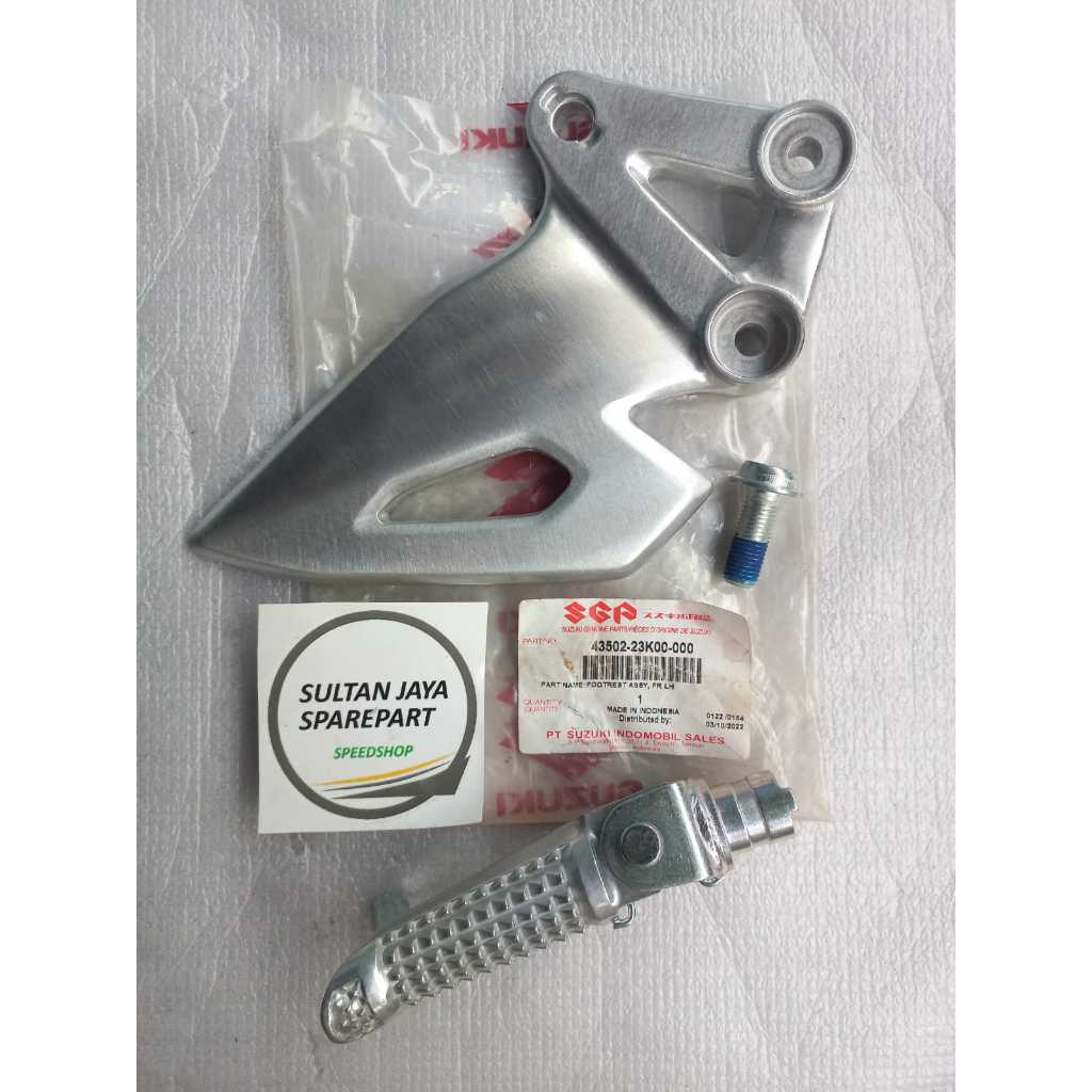 Dudukan Footstep Suzuki GSX R S Depan Kiri Assy Ori SGP 43502-23K00-000