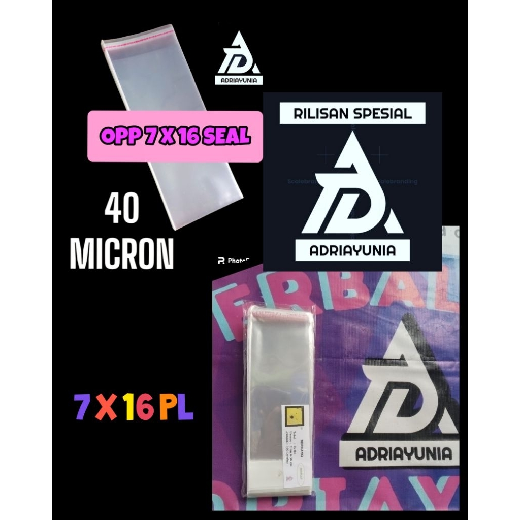 Plastik Opp 7x16 Souvenir - Plastik Opp 7 x 16 Aksesoris - Plastik Opp 7x16 Perlis - Plastik Opp 7x1