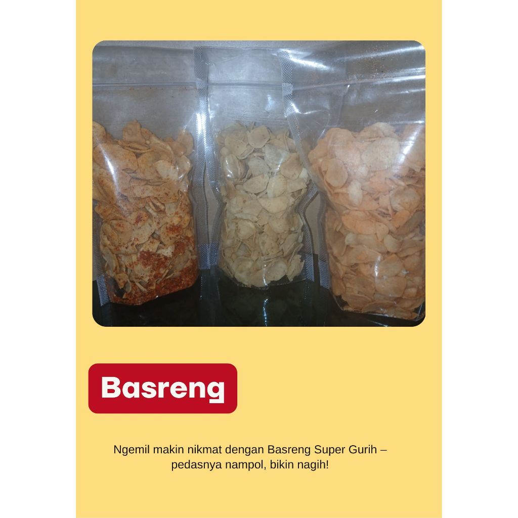 

Basreng Renyah Gurih Pedas Original Pedas Xtra Camilan Snack Basreng
