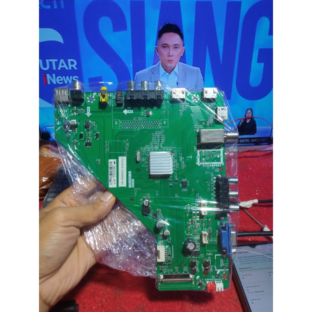 mb panasonic TH-55E306G / Mainboard / Mobo / Mesin Tv Panasonic Th 55e306 g