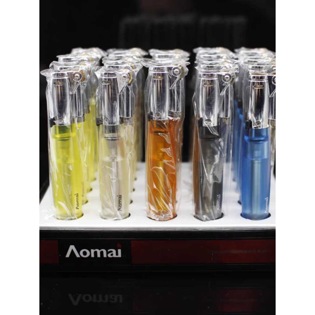D3W Korek api AOMAI isi gas api lilin terbang Mancis Lighter