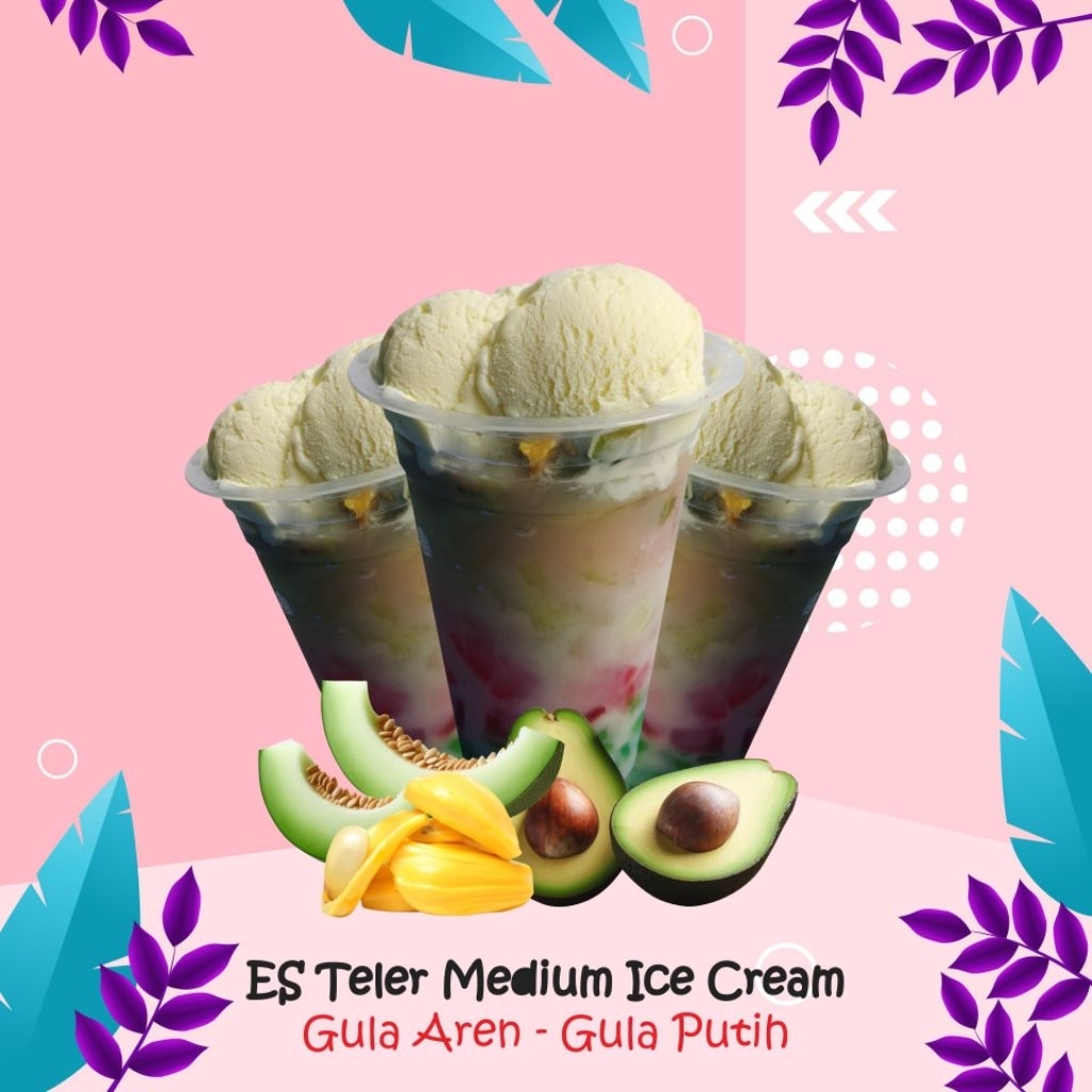 

es teler creamy ori spesial es cream by es teler 99 numnum (medium 16oz)