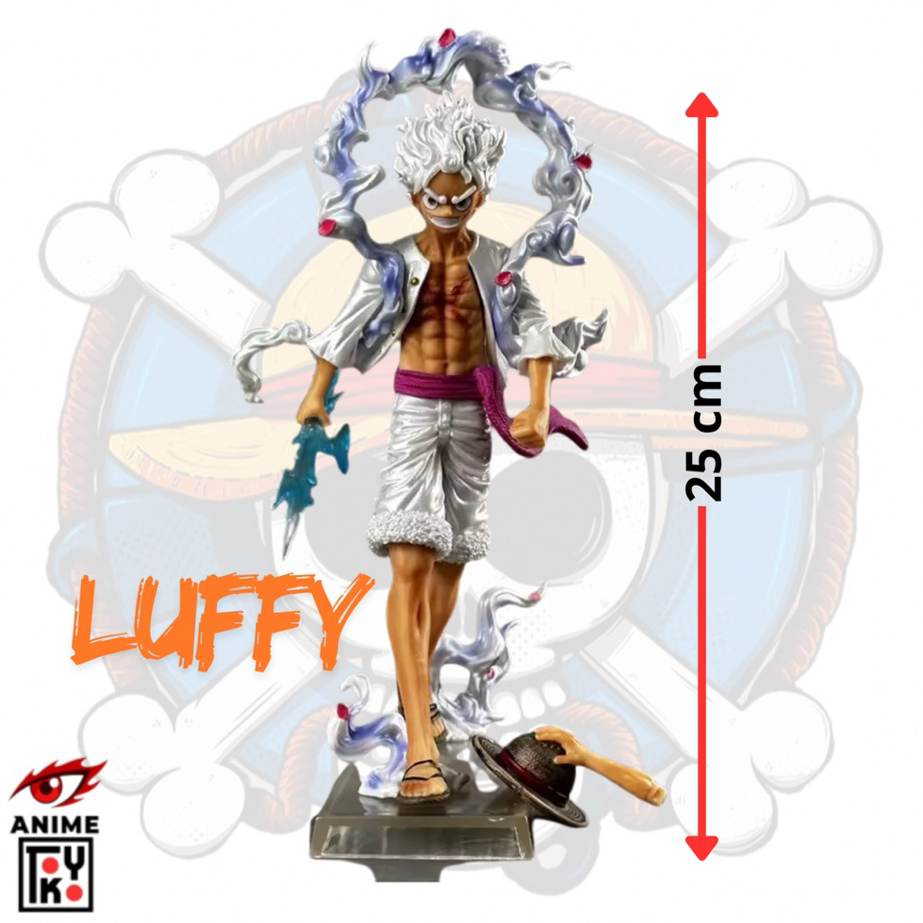 Action Figure Luffy gear5 5 terbaru