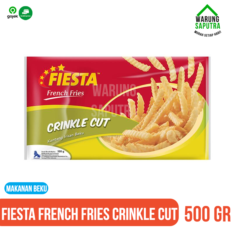 

Fiesta French Fries Crinkle Cut 500 g