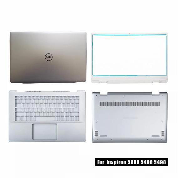 Casing DELL Inspiron 14 5490 5498 Inspiron 5000 Series LCD Back Cover Front Bezel Palmrest Upper Bot