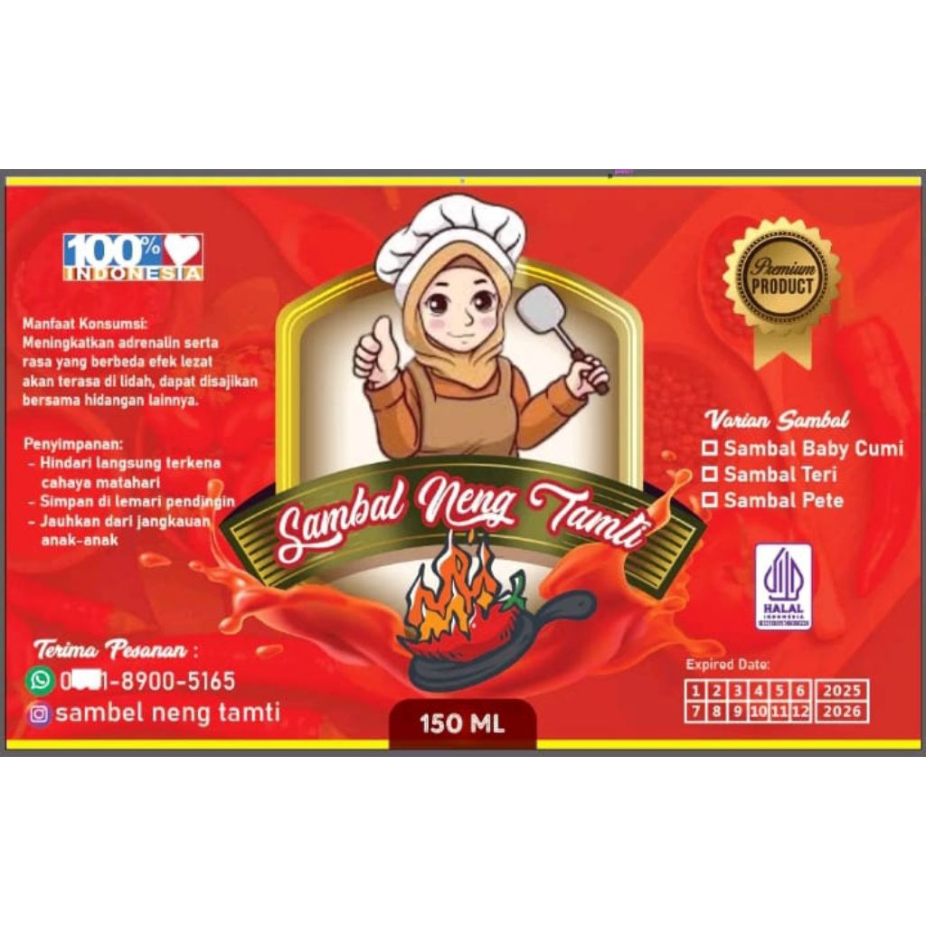 

sambal pete 120g
