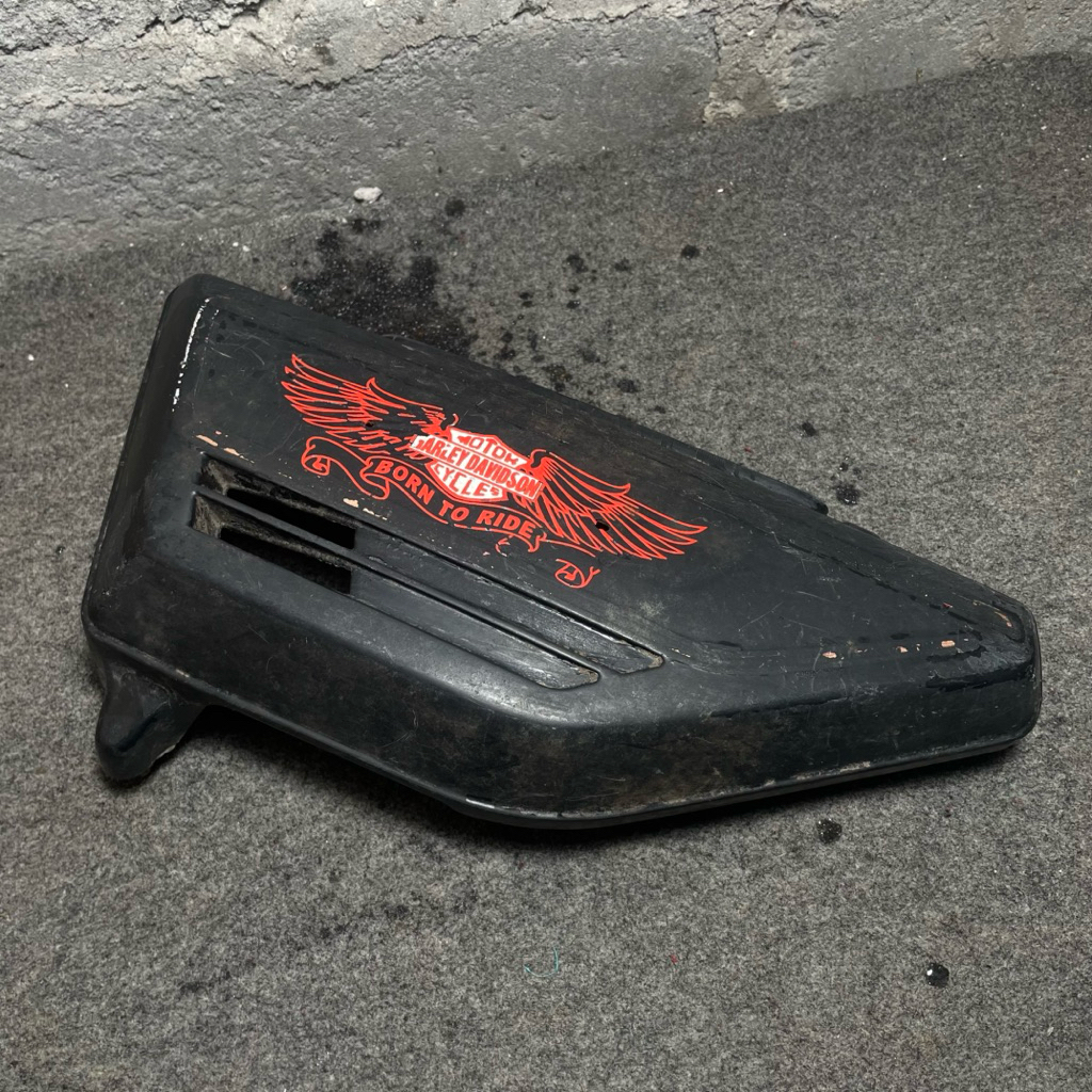 box aki cover aki accu tepong kempolan kiri gl 100/125 cb k5 gading original