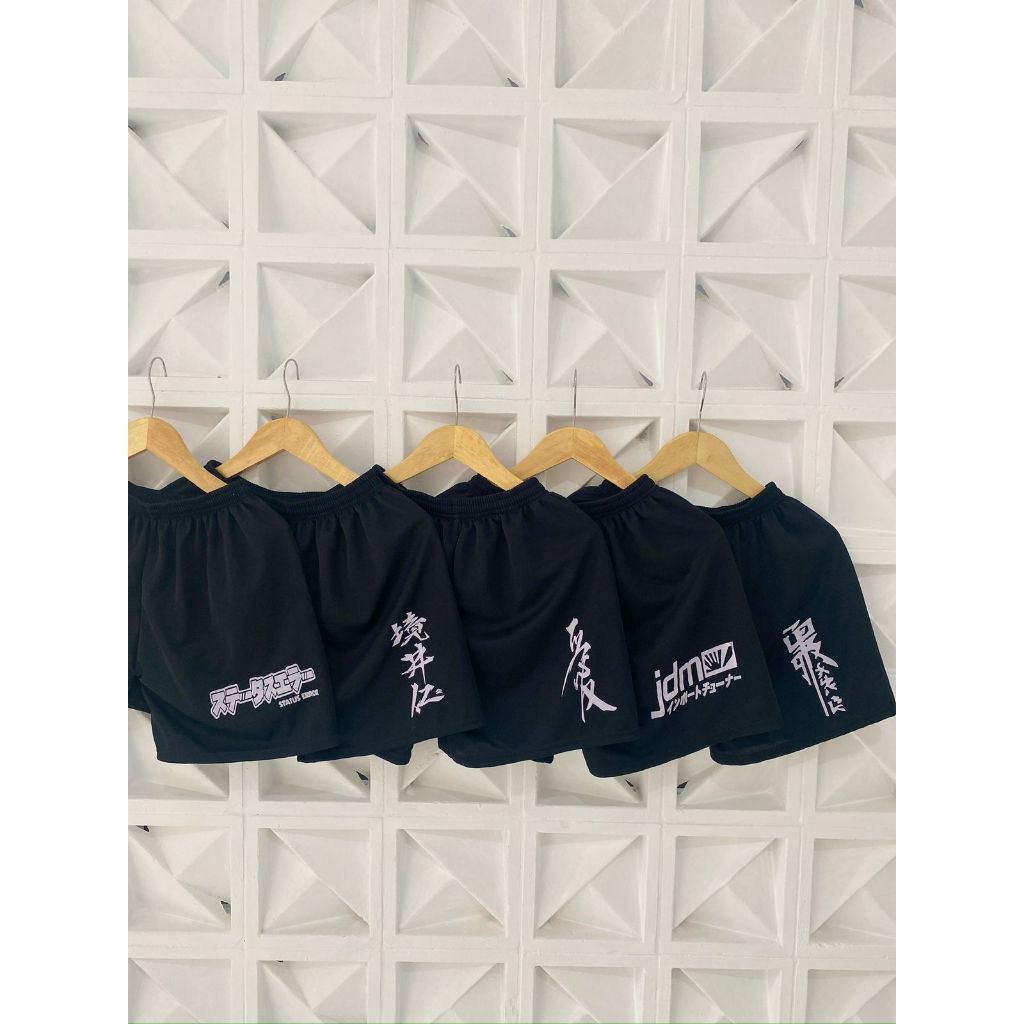 40 RIBU DAPAT 5 CELANA PENDEK  PRIA KOLOR MOTIF JEPANG SANTAI HITAM MELAR PANTAI PRIA WANITA SHORTS 