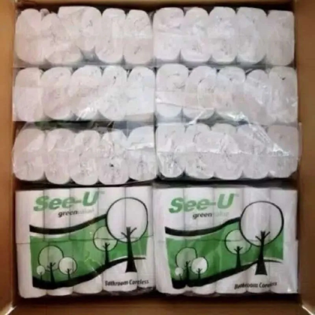 Tissue Roll Coreless See U, Tisu See U roll