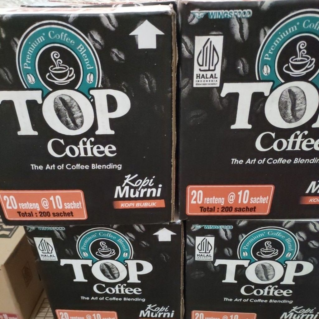 

top coffee murni 7gr1 dus