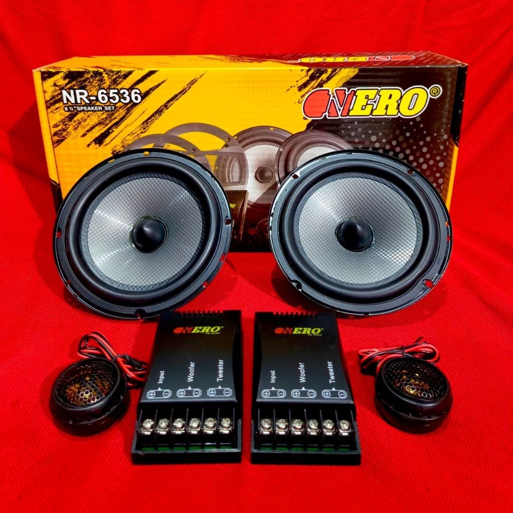 Speaker Split Nero NR 6536 New .6,5 inch Speaker Split Nero