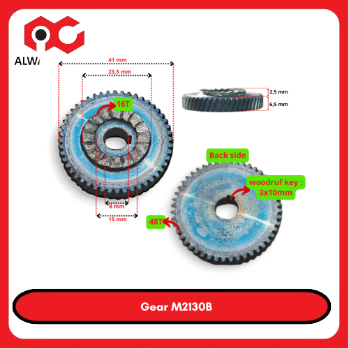 Gear M 2130B Mesin bor Beton 13 mm | Gear Bor Beton 13mm M2130B