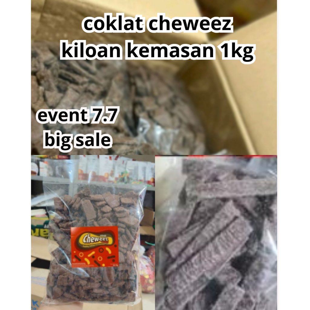 

coklat delfi cheweez kemasan 1kg
