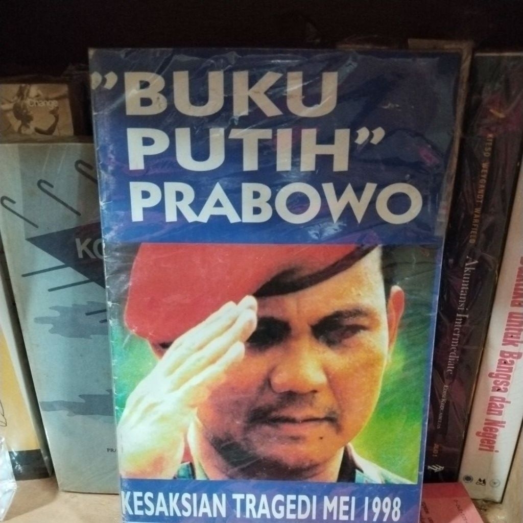 BUKU ORIGINAL BUKU PUTIH PRABOWO
