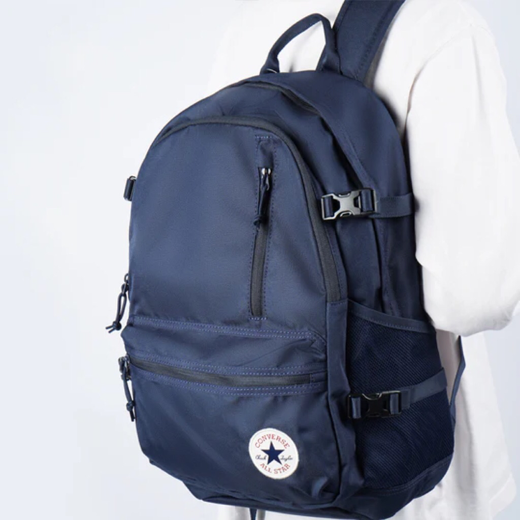 Converse Straight Edge Unisex Backpack - Navy Original
