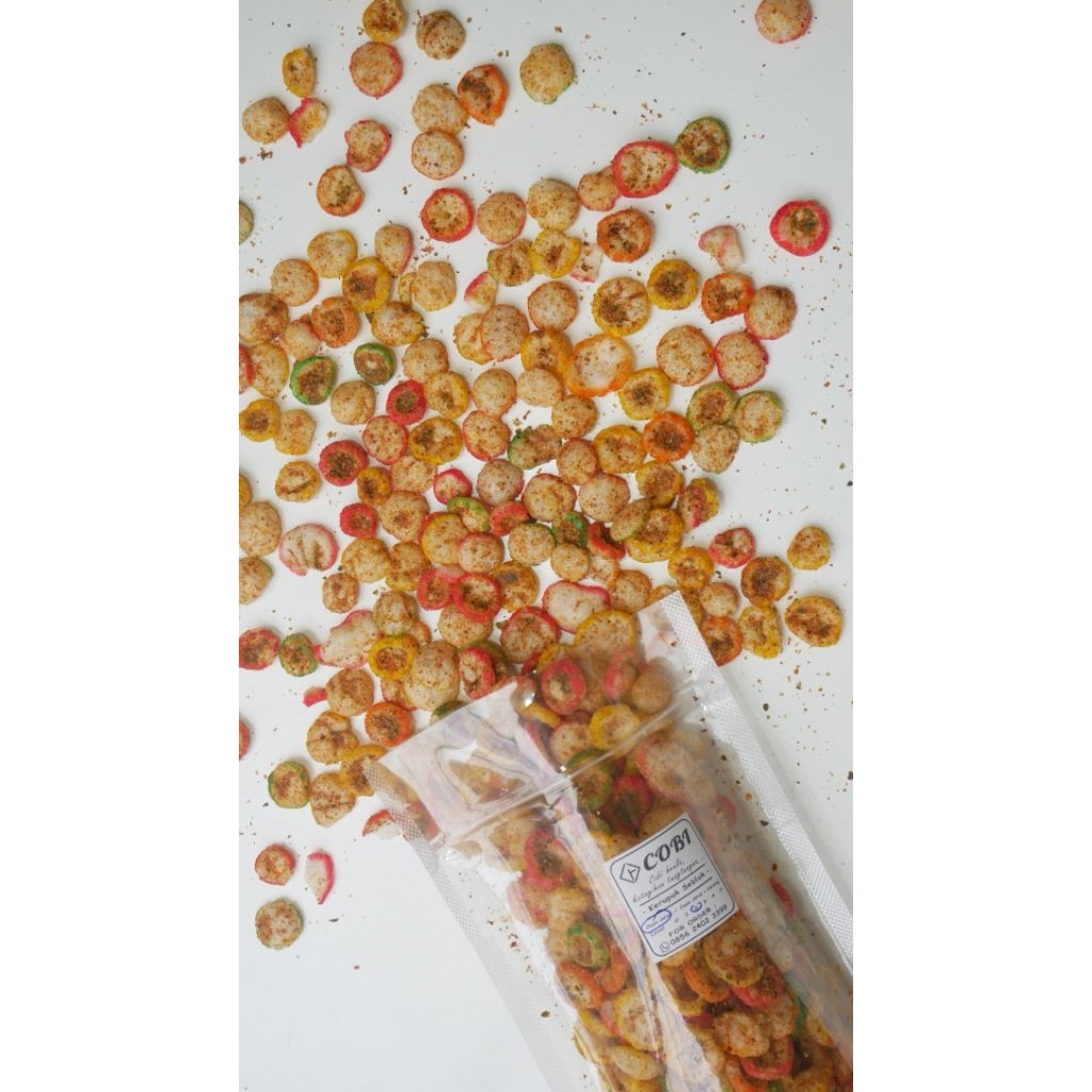 

Kerupuk Seblak Kacang Daun Jeruk