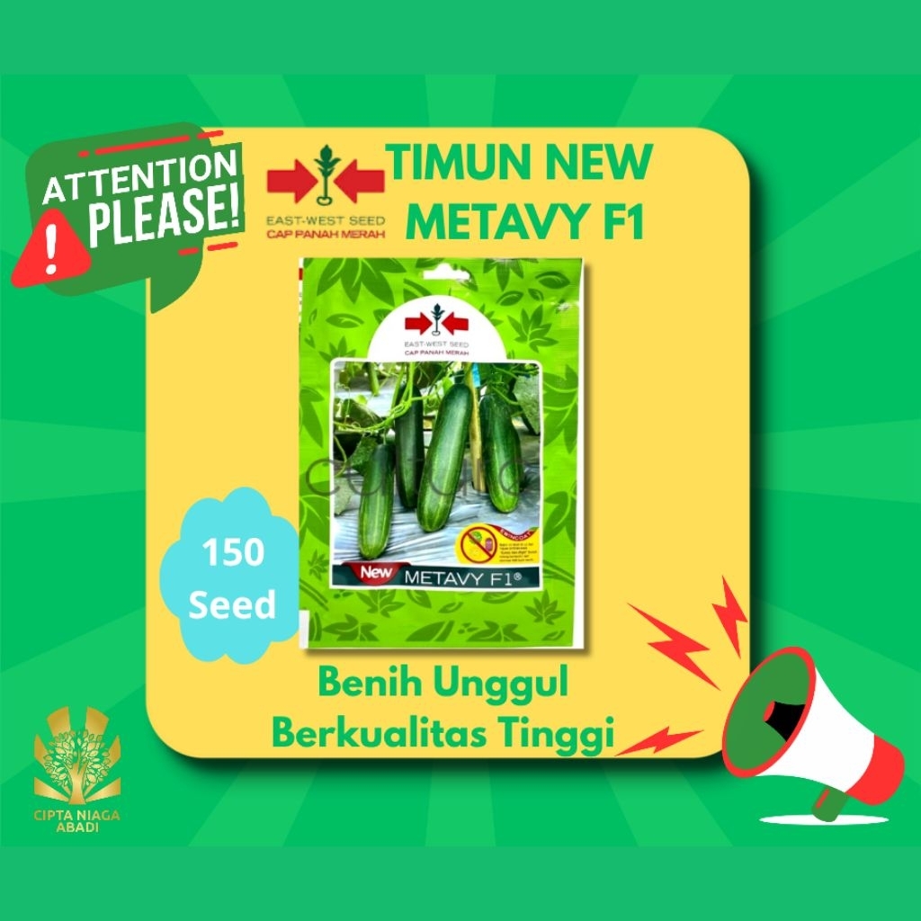 Benih Timun NEW METAVY F1 SP, 150 Seed