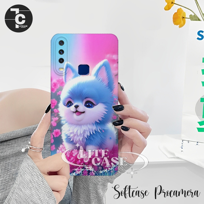 [GCR314]Silikon Hp VIVO Y12 Y12I Y15 Y17 Y19 Y30 Y30I Y50 Fashion Case Motif Kucing keren aesthetic 