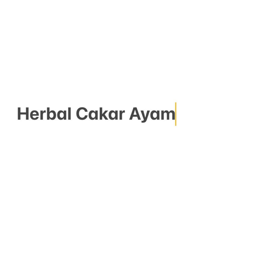 herbal Cakar ayam