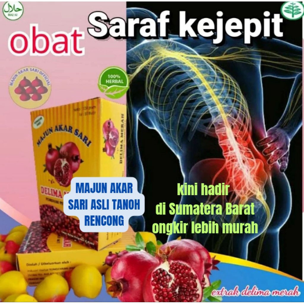 Majun Akar Sari Obat Rematik Asam Urat Saraf Kejepit dll