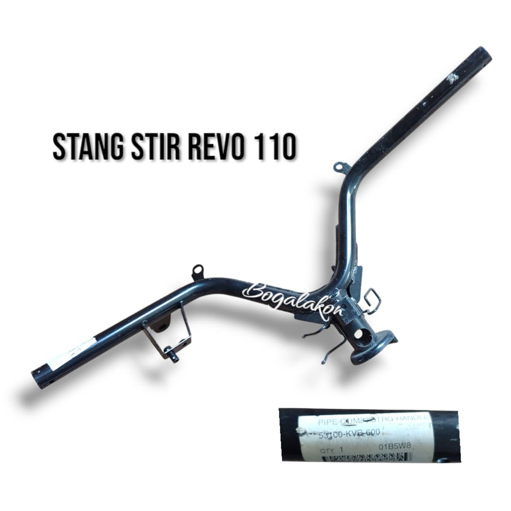 Stang stir kemudi Honda Revo 110 lama original ahm 53100kvr600