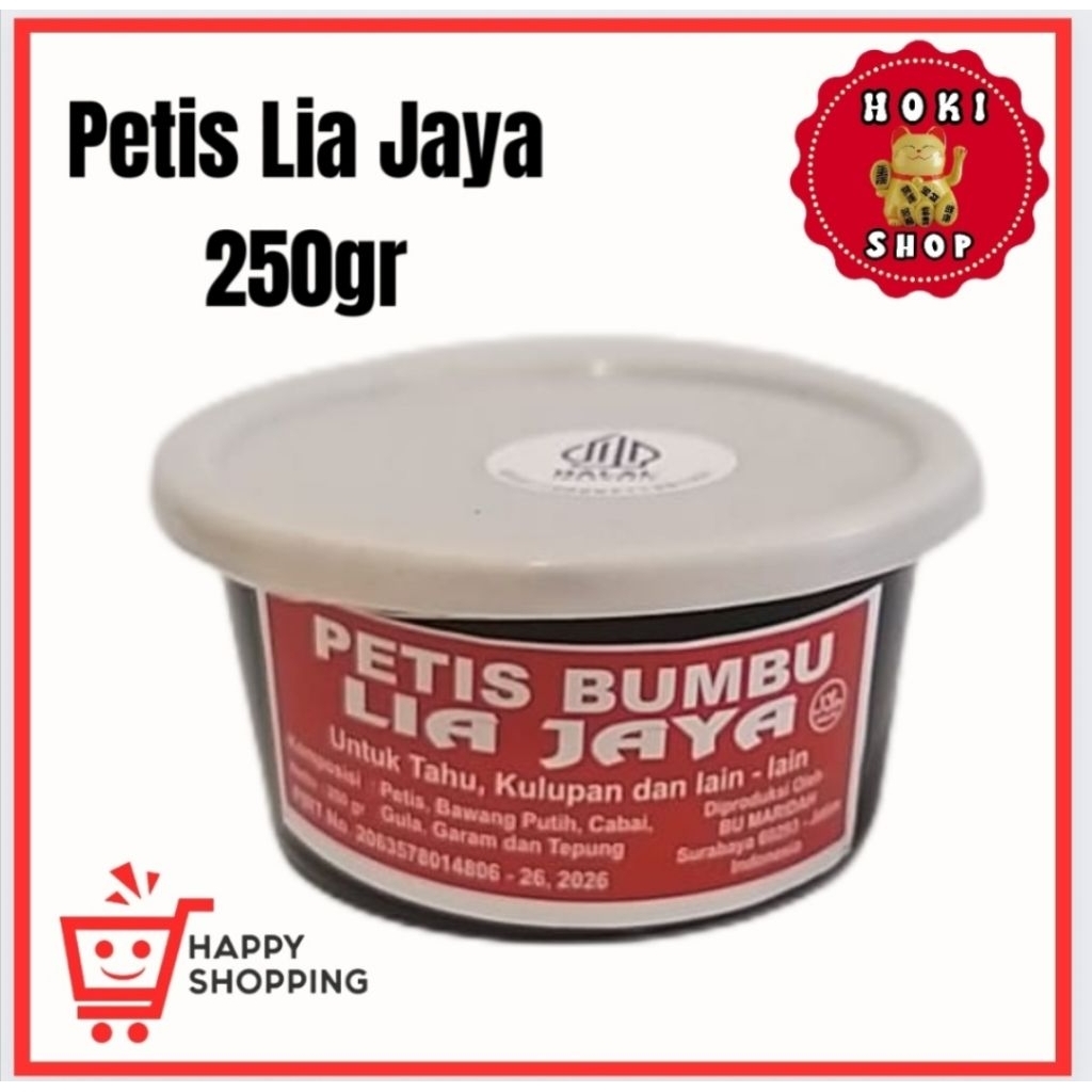 

Petis Lia Jaya 250gr / Petis Bumbu / Petis