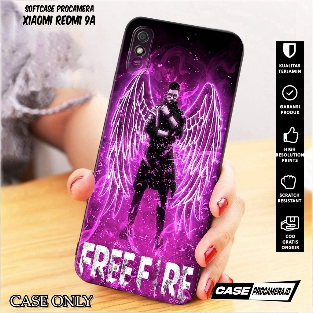 Case XIAOMI REDMI 9A - Casing XIAOMI REDMI 9A [ FF ] Silikon XIAOMI REDMI 9A  - Kesing Hp - Casing H