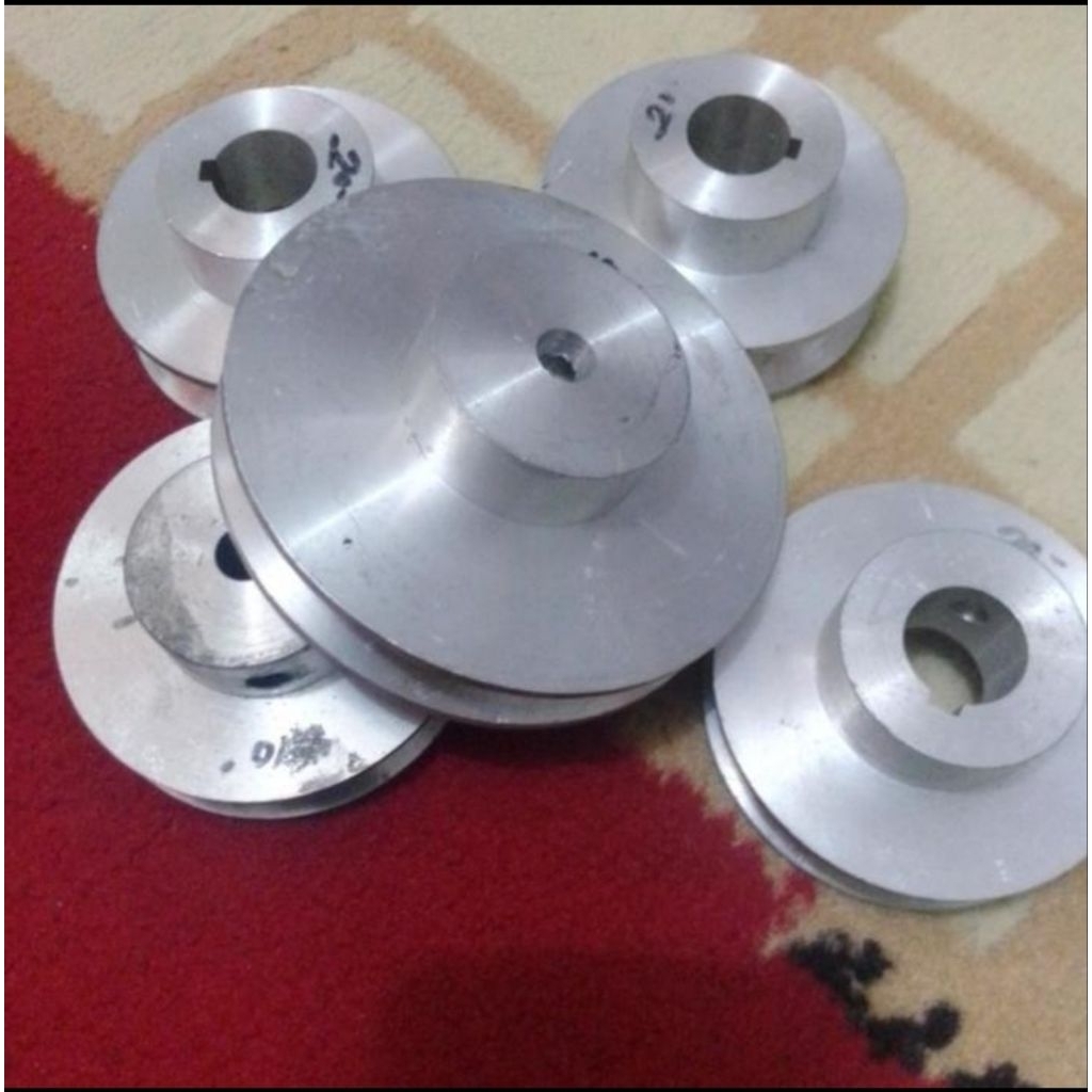 pulley pully B1 4" inch as 30 mm puli alumunium 30