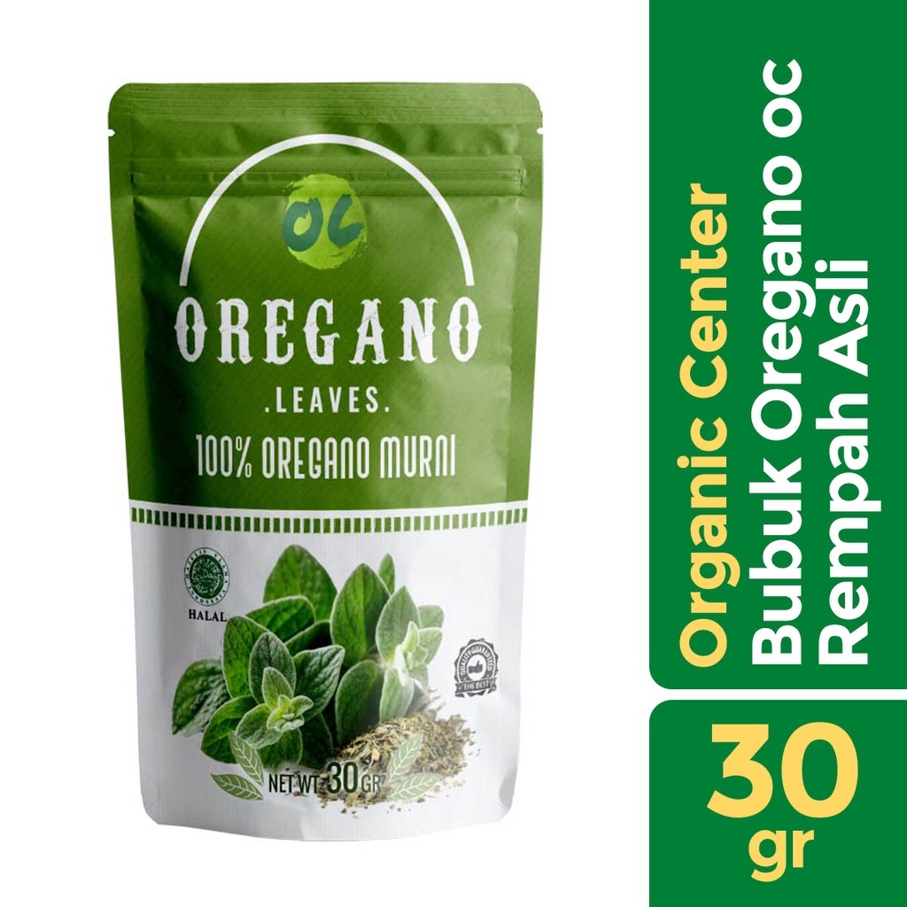 

[oddsolshop] pekanbaru/Organic Center Daun Oregano 30GR / OC Leaves