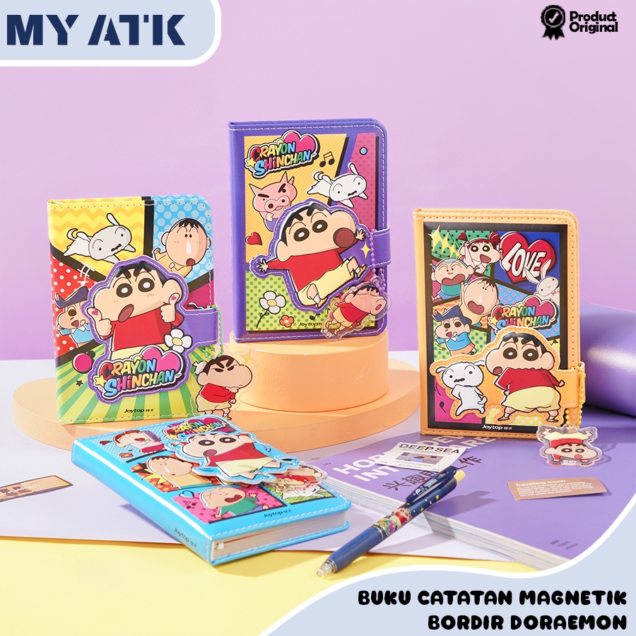 

Diary Agenda Planner Magnetic A6 / Notebook Jurnal A6 Crayon Shinchan