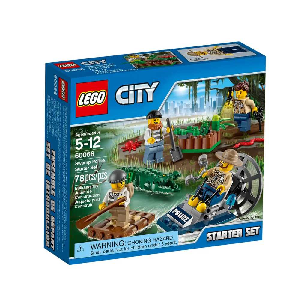 LEGO CITY 60066 SWAMP POLICE STARTER SET