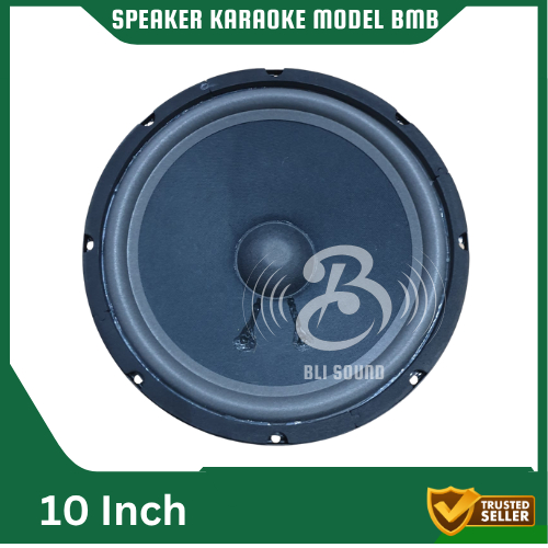 SPEAKER KARAOKE MODEL BMB 10 INCH 10IN FULL RANGE WOOFER 500 WATT DOUBLE MAGNET