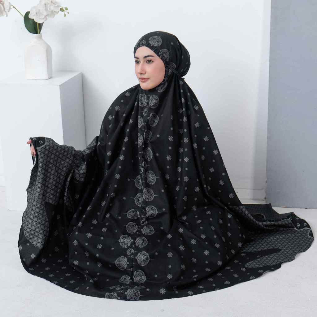 Mukena Dewasa Katun Motif Kalisha Premium Terbaru