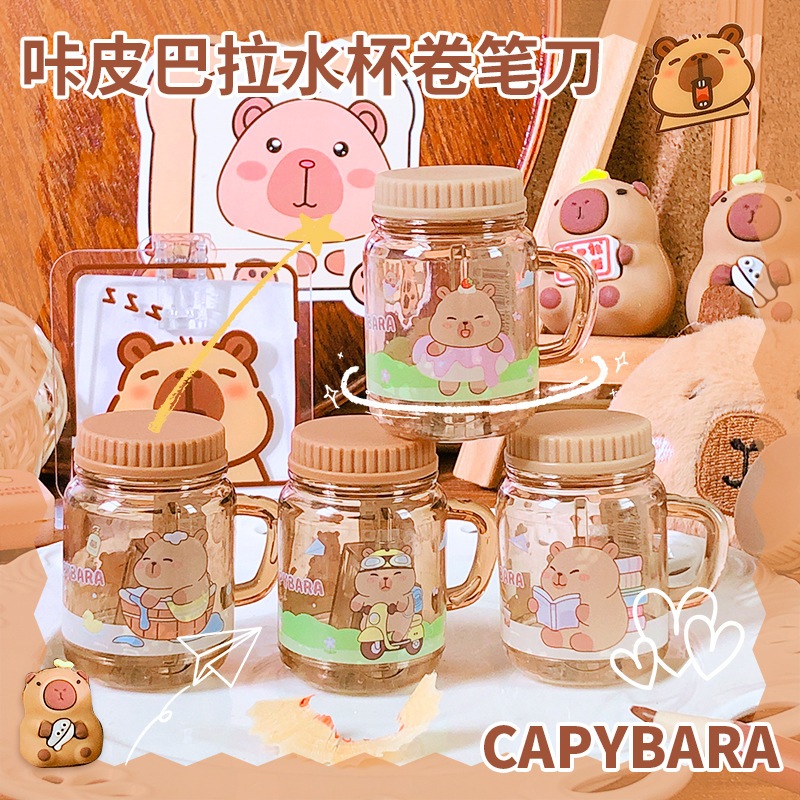 

Serutan Pensil Bentuk Botol Gelas Lucu Rautan Pensil Bergambar