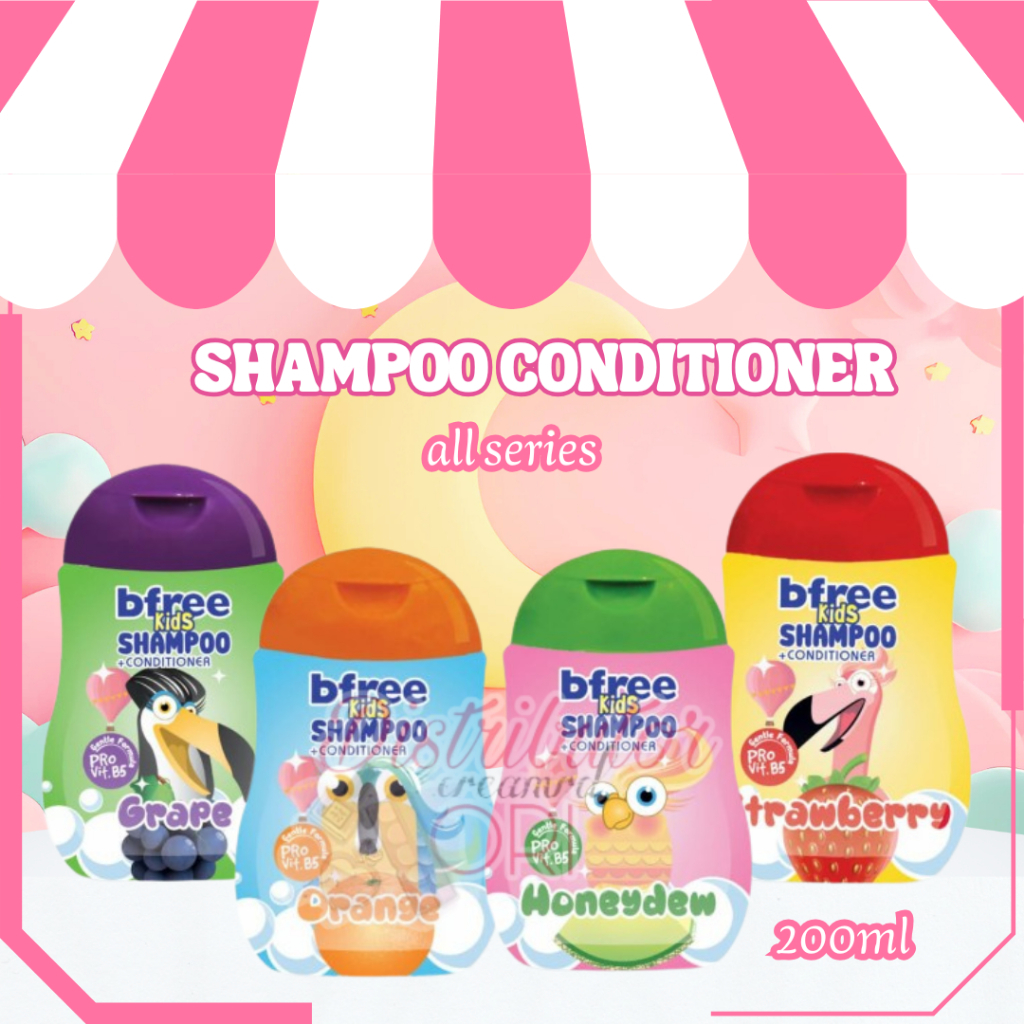 BFREE Kids Shampoo Conditioner (200ml) | 200ml | bpom
