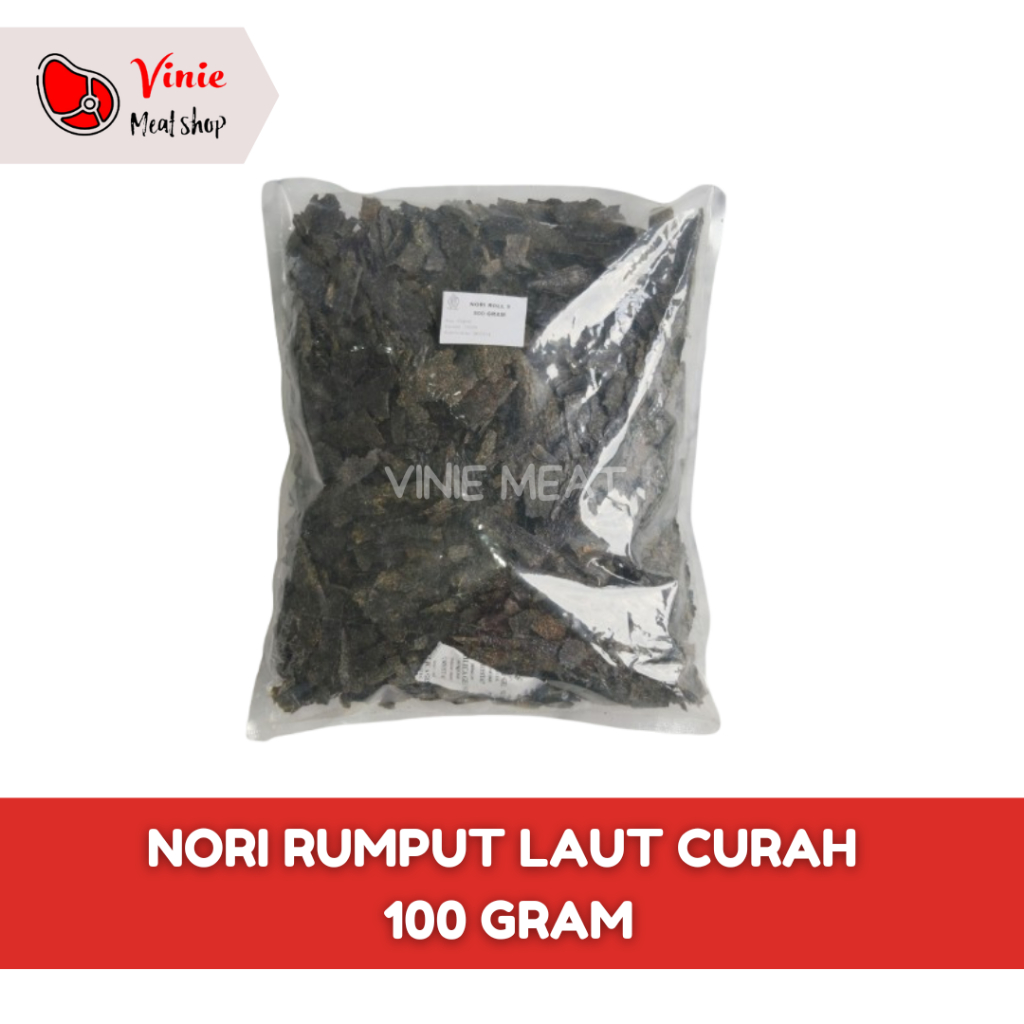 

Patahan Nori Rumput Laut 100 Gr