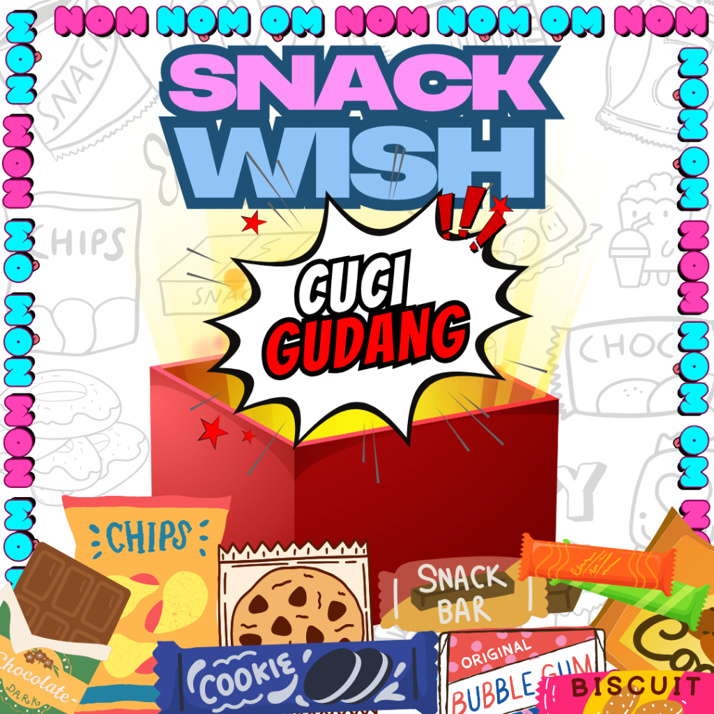 

wadistroalip Snack Wish 10 Pouch (5 rna) + Cuci Gudang
