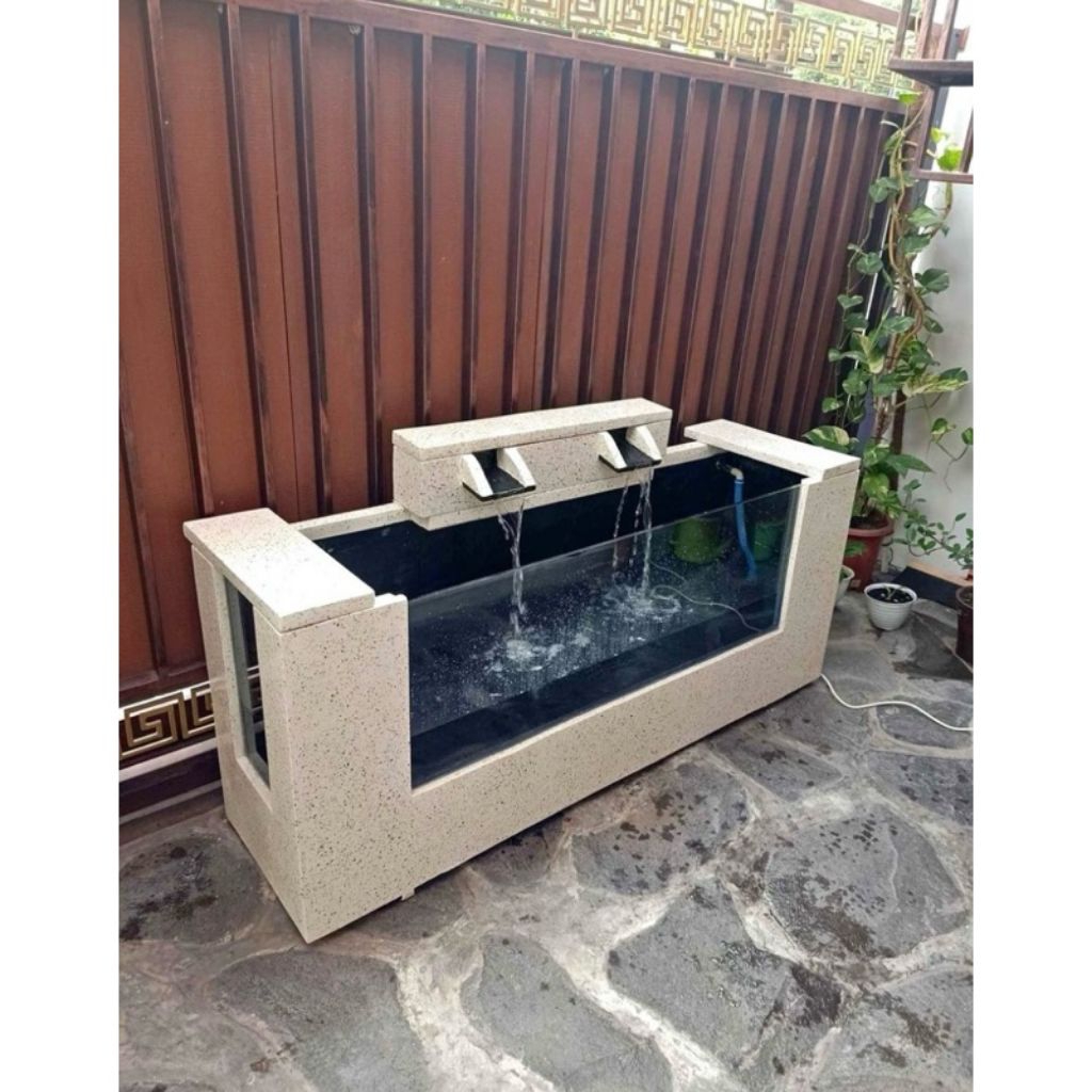 kolam ikan minimalis