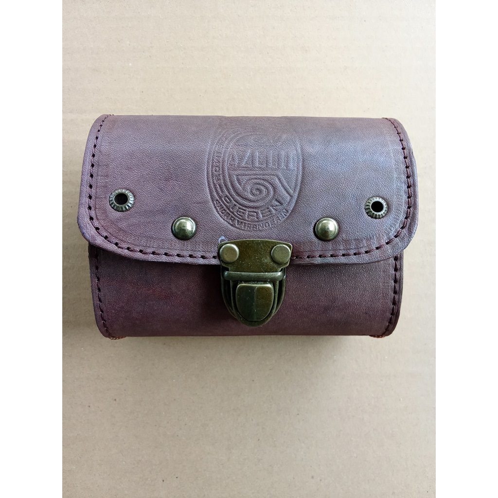 Tas Sadel Sepeda Gazelle Coklat