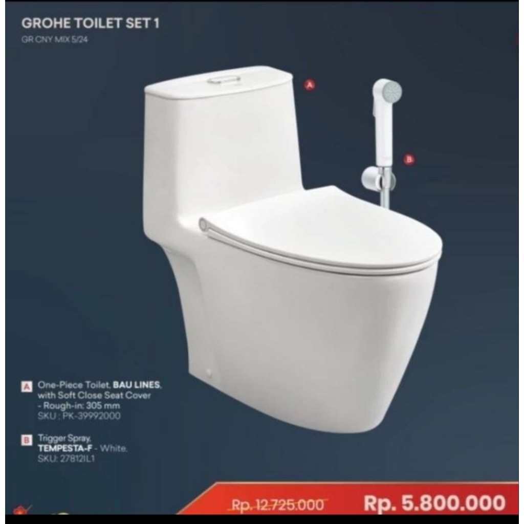 Grohe Paket 39992000 + 27513001