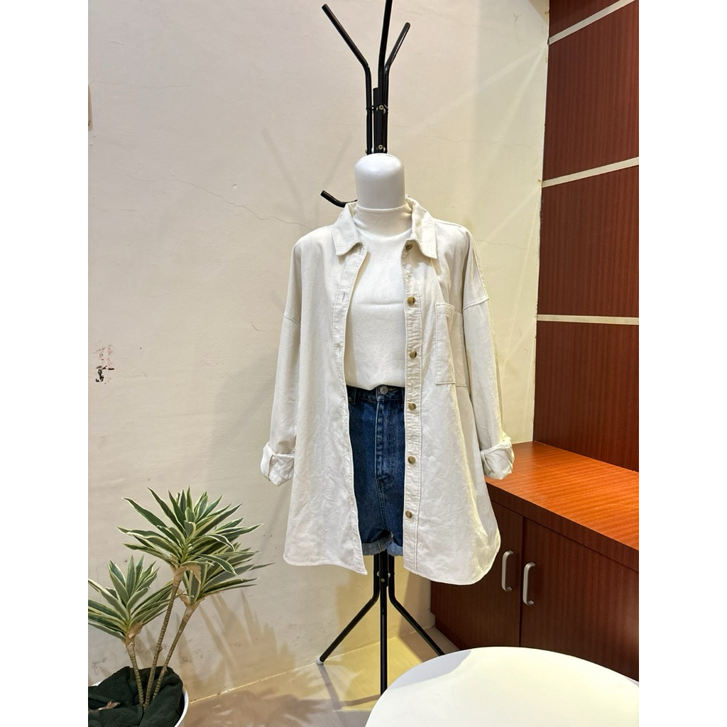 GL0BAL UNlQL0 kemeja corduroy