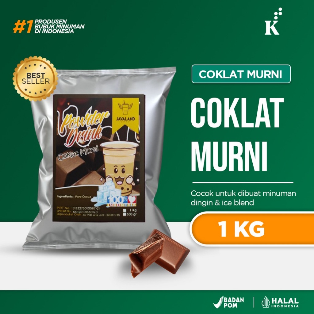 

Bubuk coklat murni 1 kg javaland depok