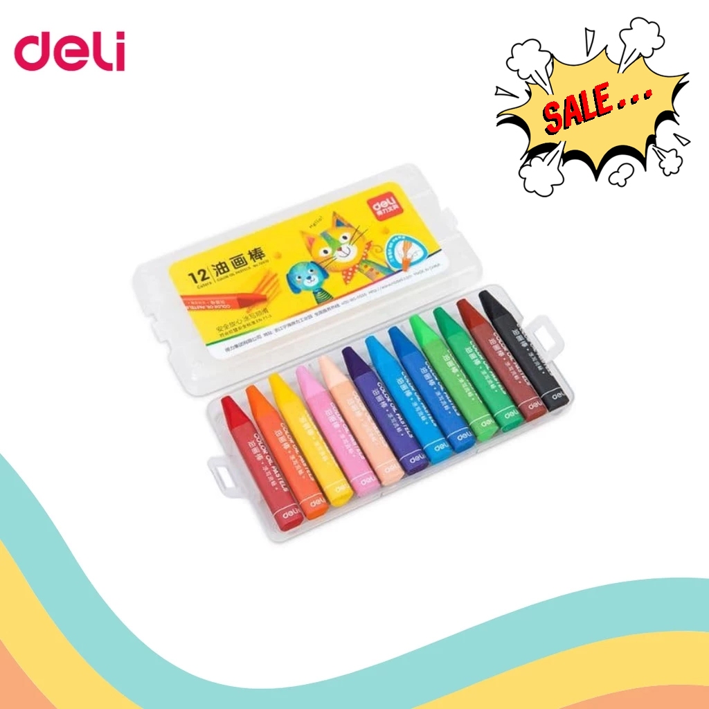 

SALE…!!! PASTEL 12 WARNA DELI 72070 (1 PCS)