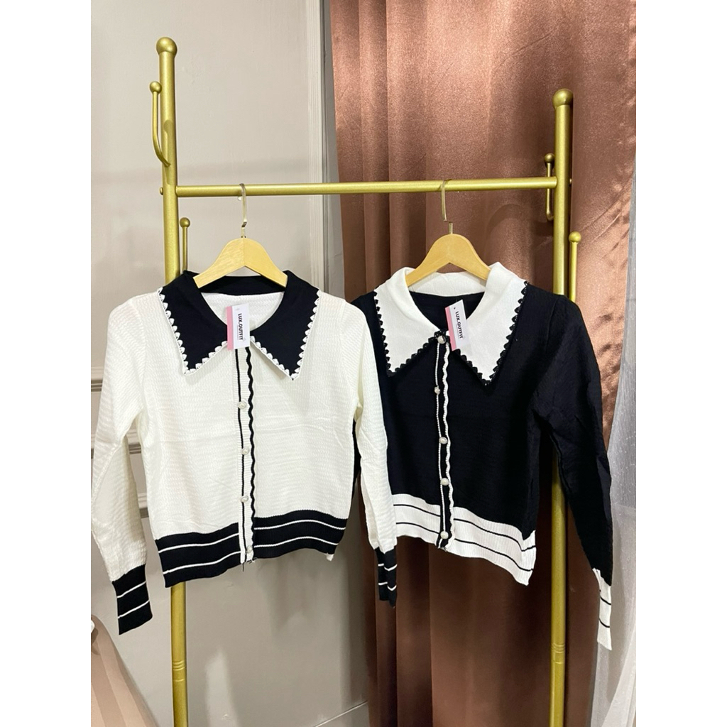 

Kerah Sailor Kancing Tidak Aktif knit Bkk