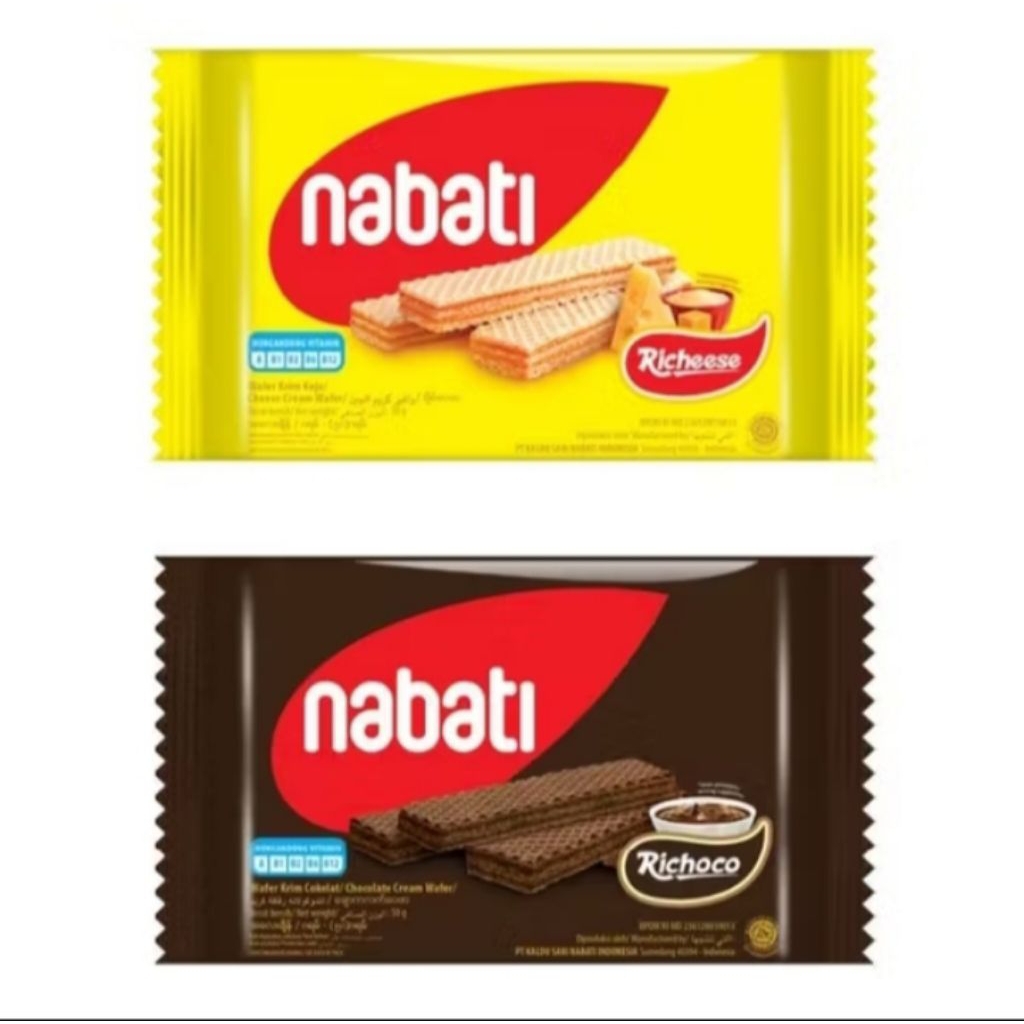 

Richeese Wafer Keju & Coklat 37 Gram