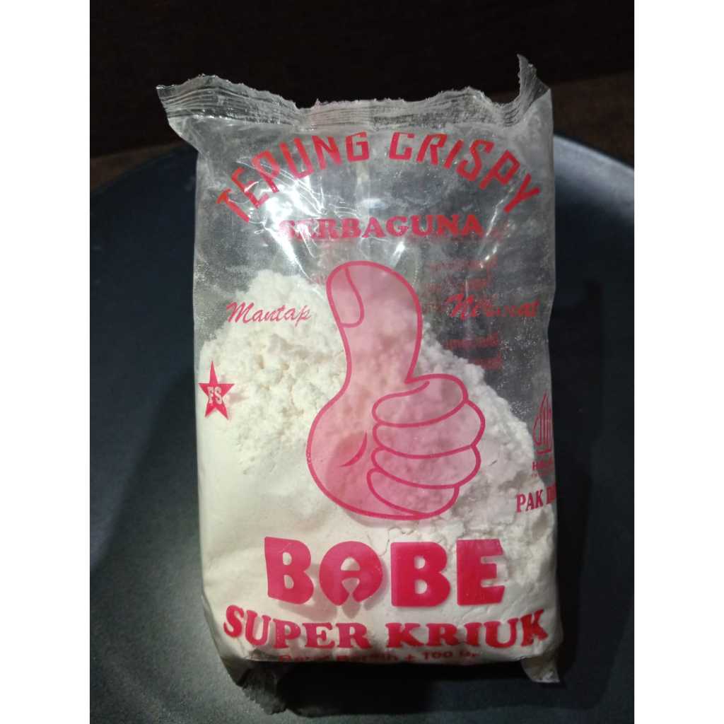 

Tepung Krispy Serbaguna "BABE" super kriuk 100gr