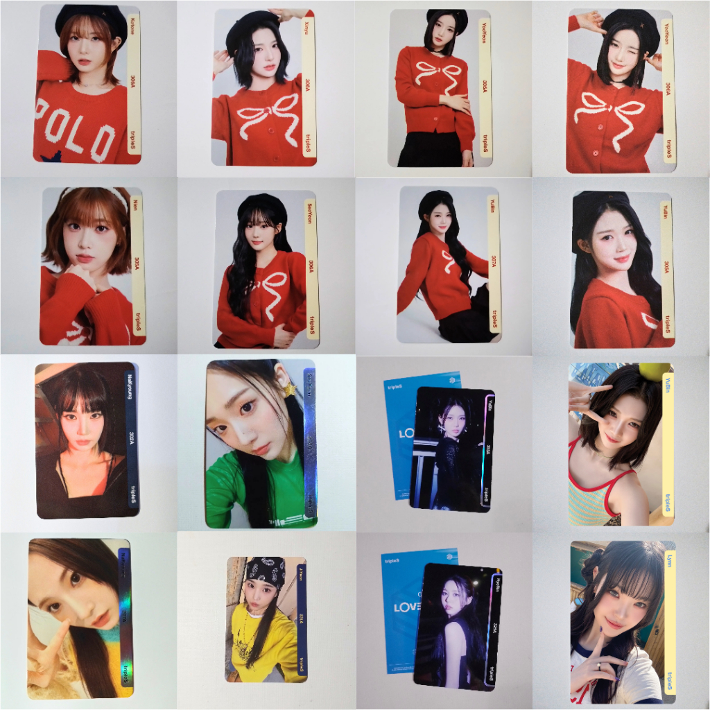 triples objekt photocard
