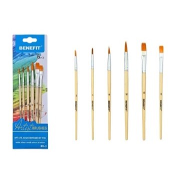 

TBMO KUAS LUKIS / Kuas Set Brush Paint Benefit BR-3