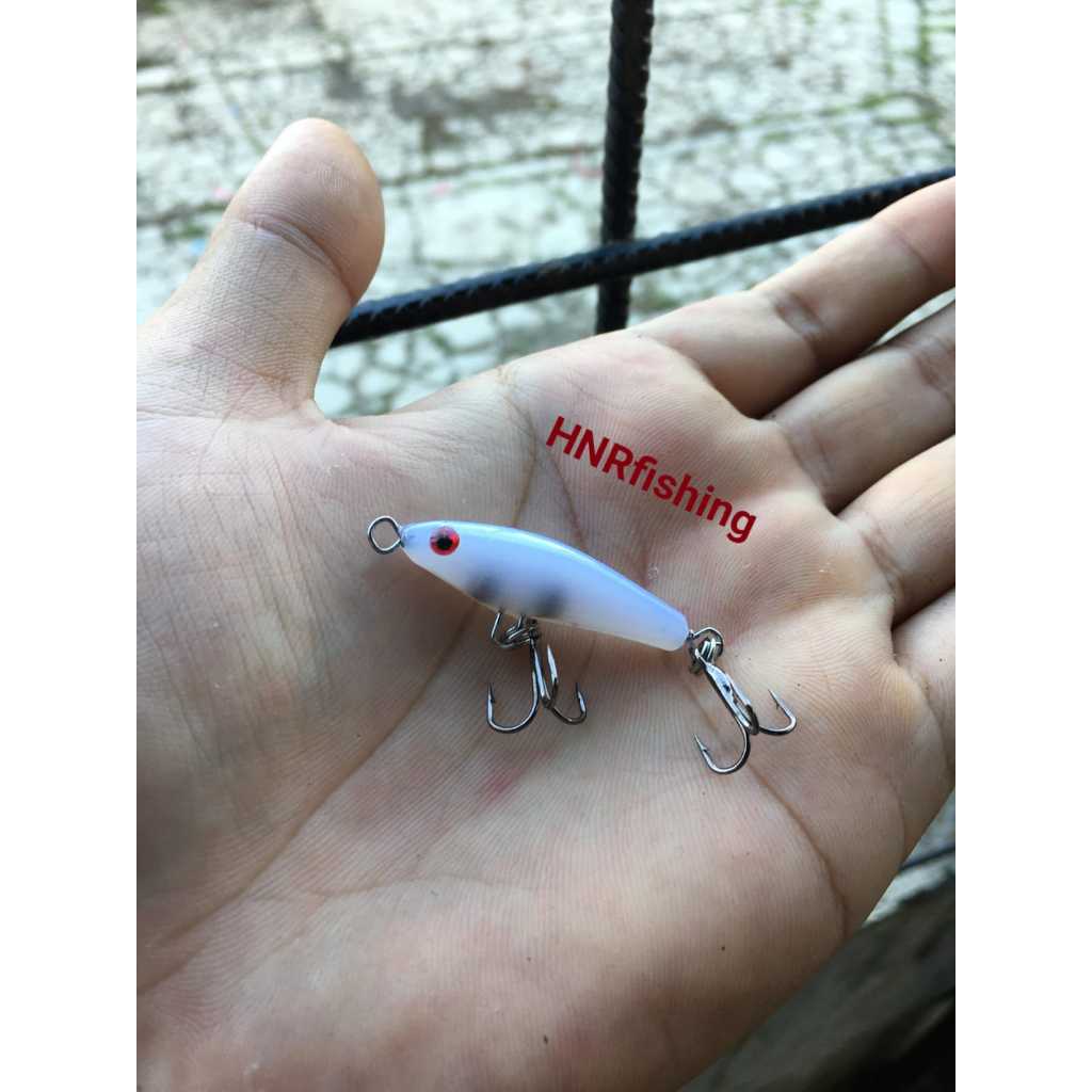 swimmer lure 3,5cm / umpan pancing ikan  swim bait / umpan ikan hampala masher gabus dan ikan lainya